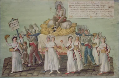 The Feast of Agriculture in 1796 at Paris